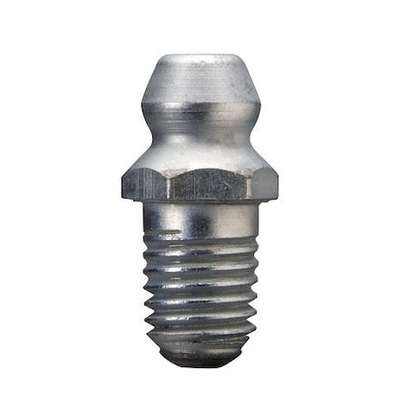 Alemite Pipe Connector, 1/4-28 Taper, 11/16 in. OAL, 23/64 in. Shank Length 1652-B